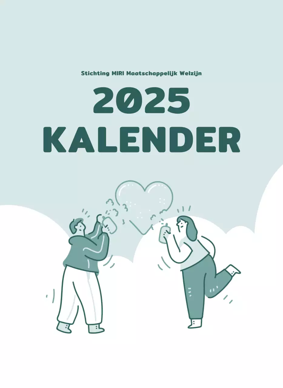 Kalenders met kleurrijke en emotionele illustraties