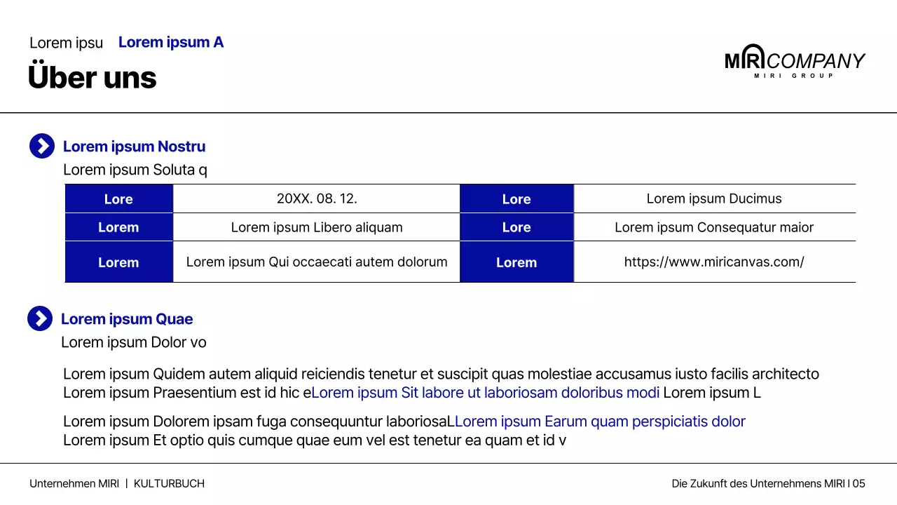 Das Buch der modernen Unternehmenskultur in Marineblau