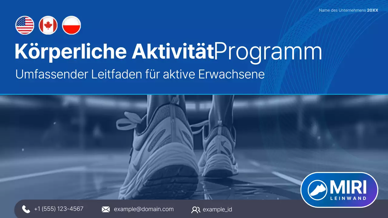 Handbuch für das blaue Basisprogramm für körperliche Aktivität