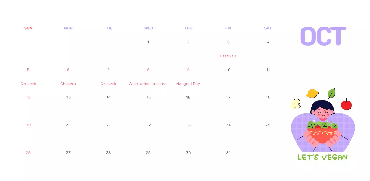 A colorful holiday celebration with illustrations of conservationists and the planet.