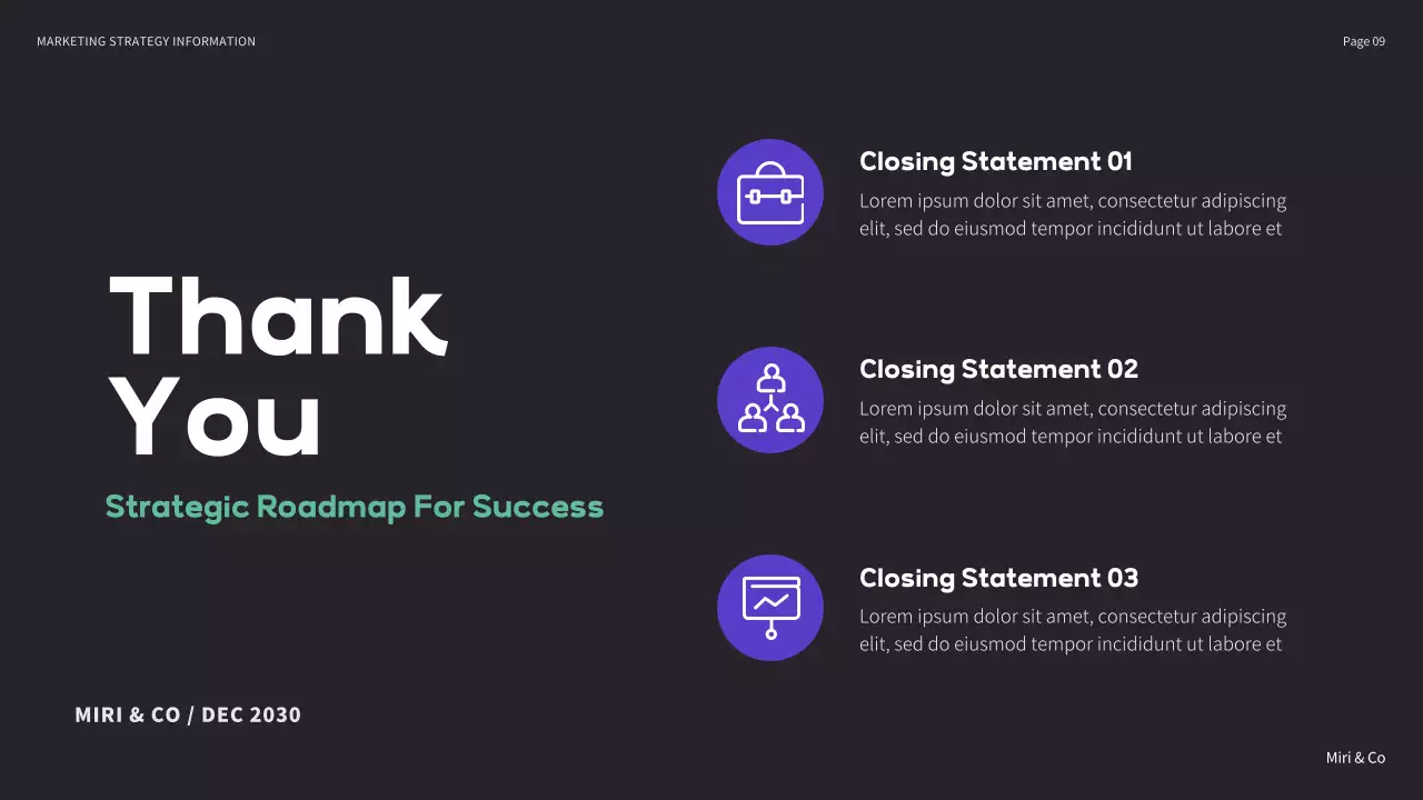 Black Modern Strategy Presentation