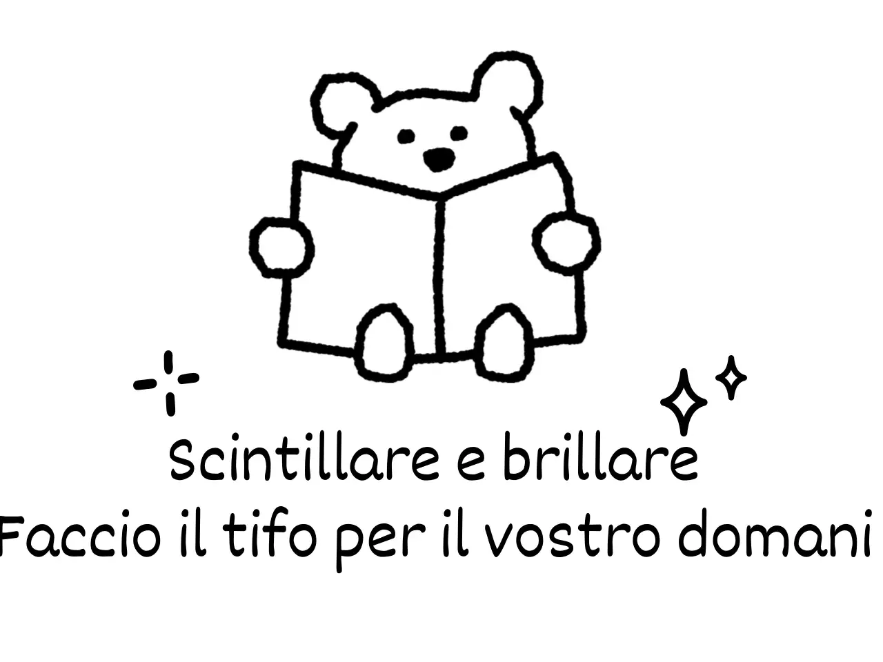 Promuovere con frasi carine e incoraggianti