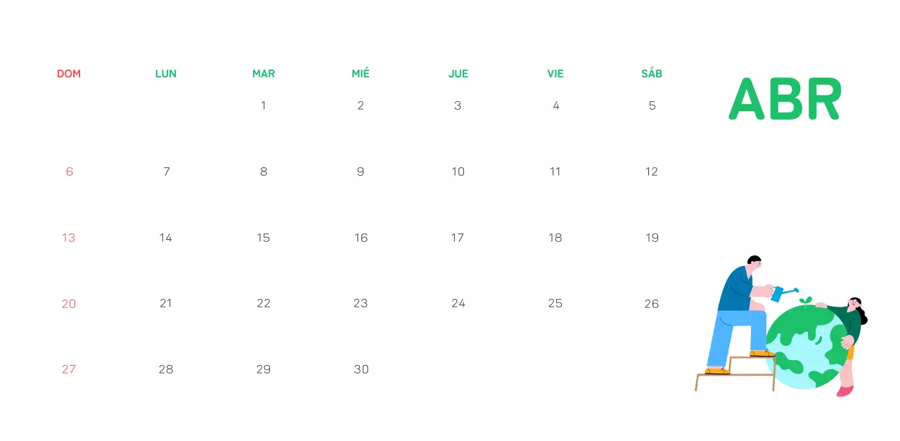 Una fundación social que celebra las fiestas con coloridas ilustraciones de personas y el planeta.