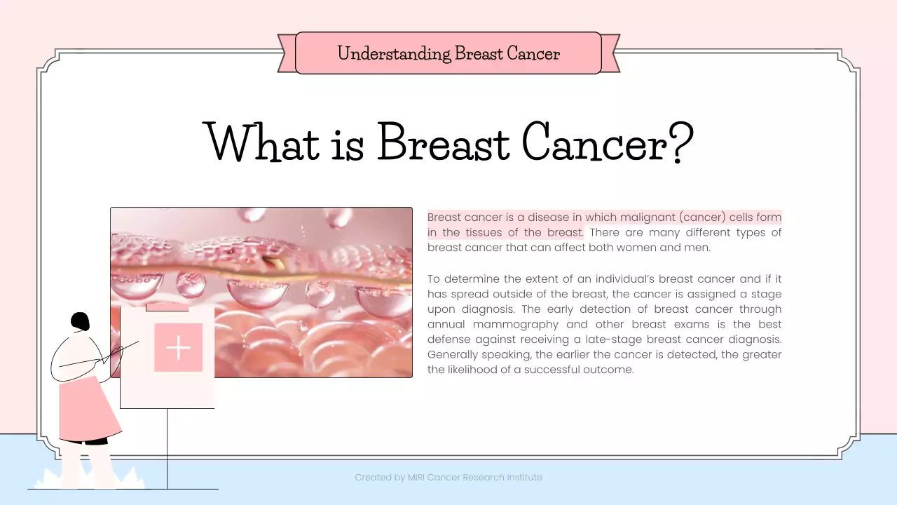 Pink Minimal Awareness Guide Presentation