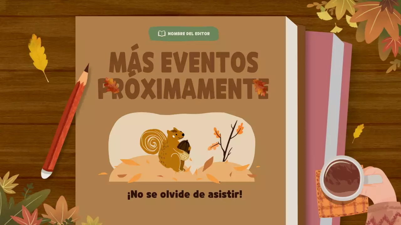 Brown and Beige Natural Autumn Publishing Company Recomendaciones de libros