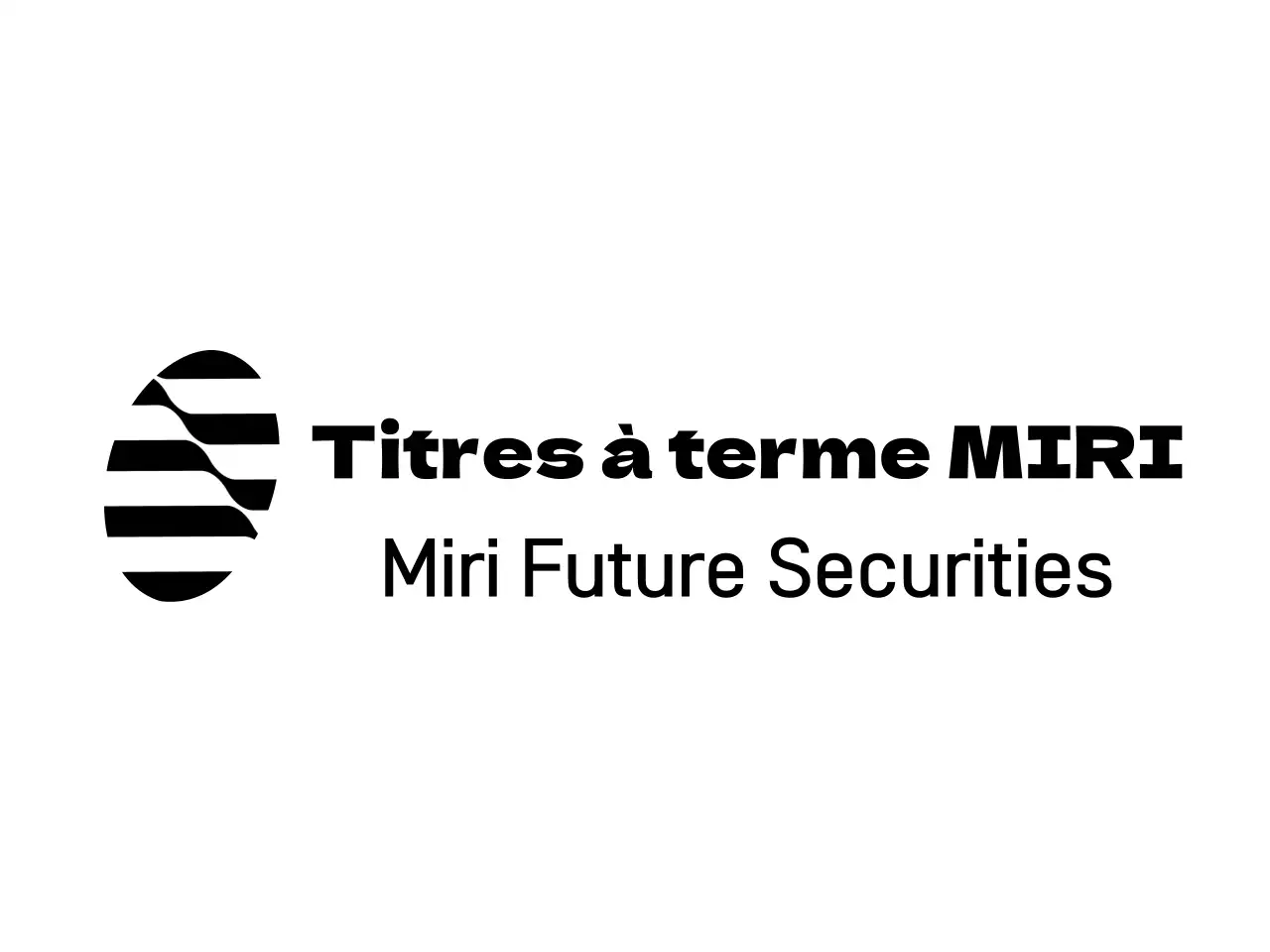 Logo moderne d'une société financière