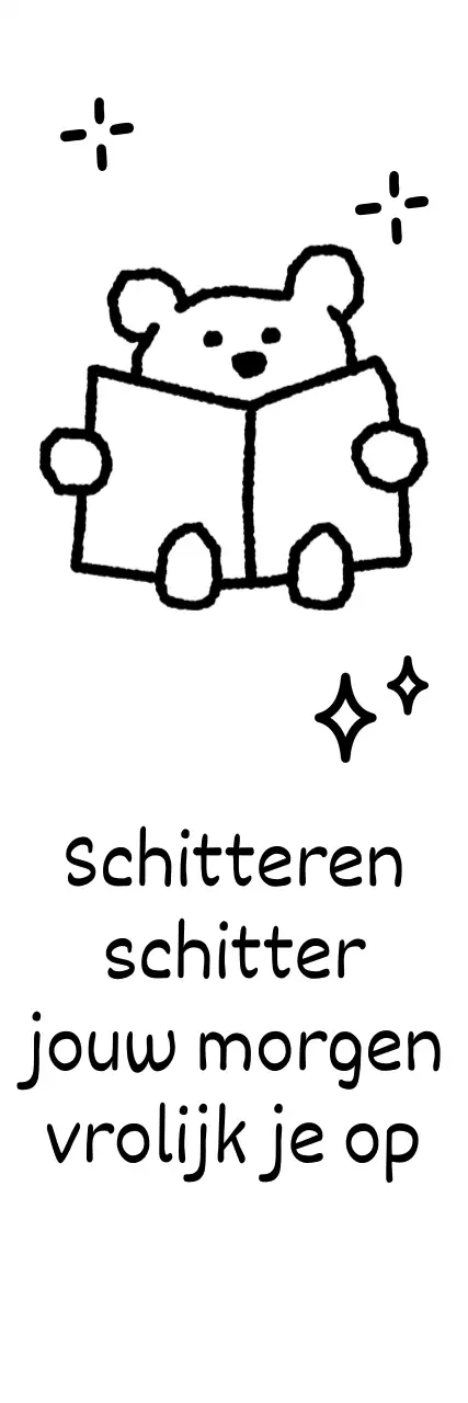 Promoot met leuke en bemoedigende zinnen