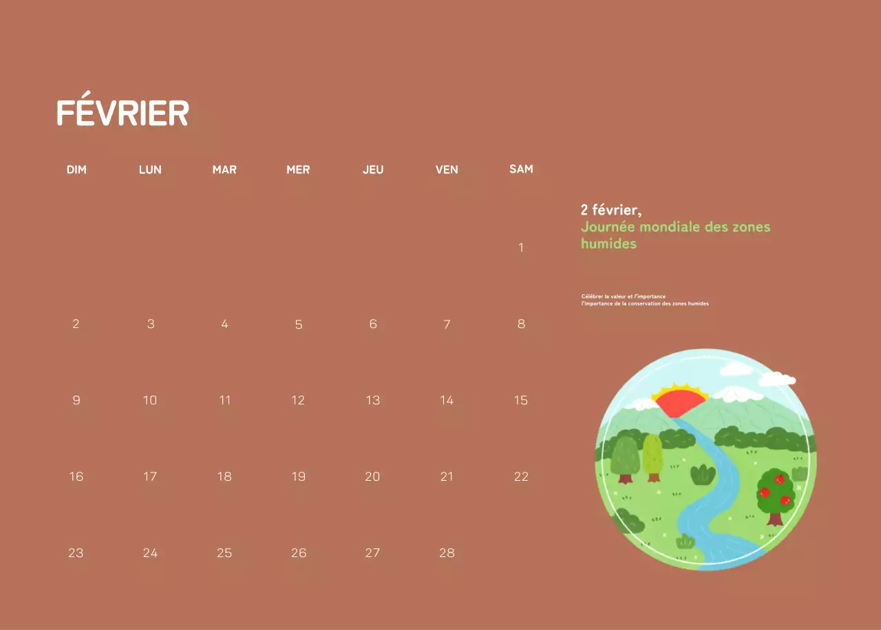 Une fondation sociale qui célèbre les fêtes de fin d'année avec des illustrations colorées de personnes et de la planète.