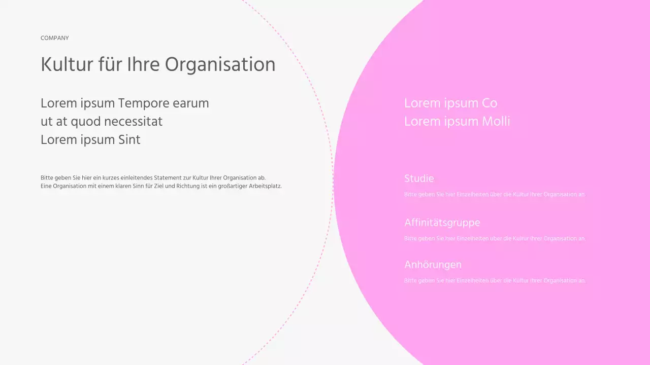 Eine einfache rosa und graue Kulturbucheinführung