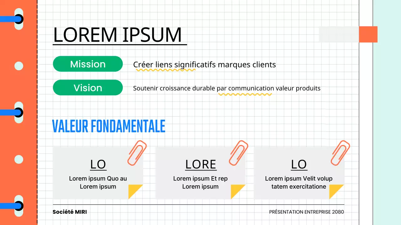 Une introduction kitsch au livre sur la culture d'entreprise en bleu clair et orange