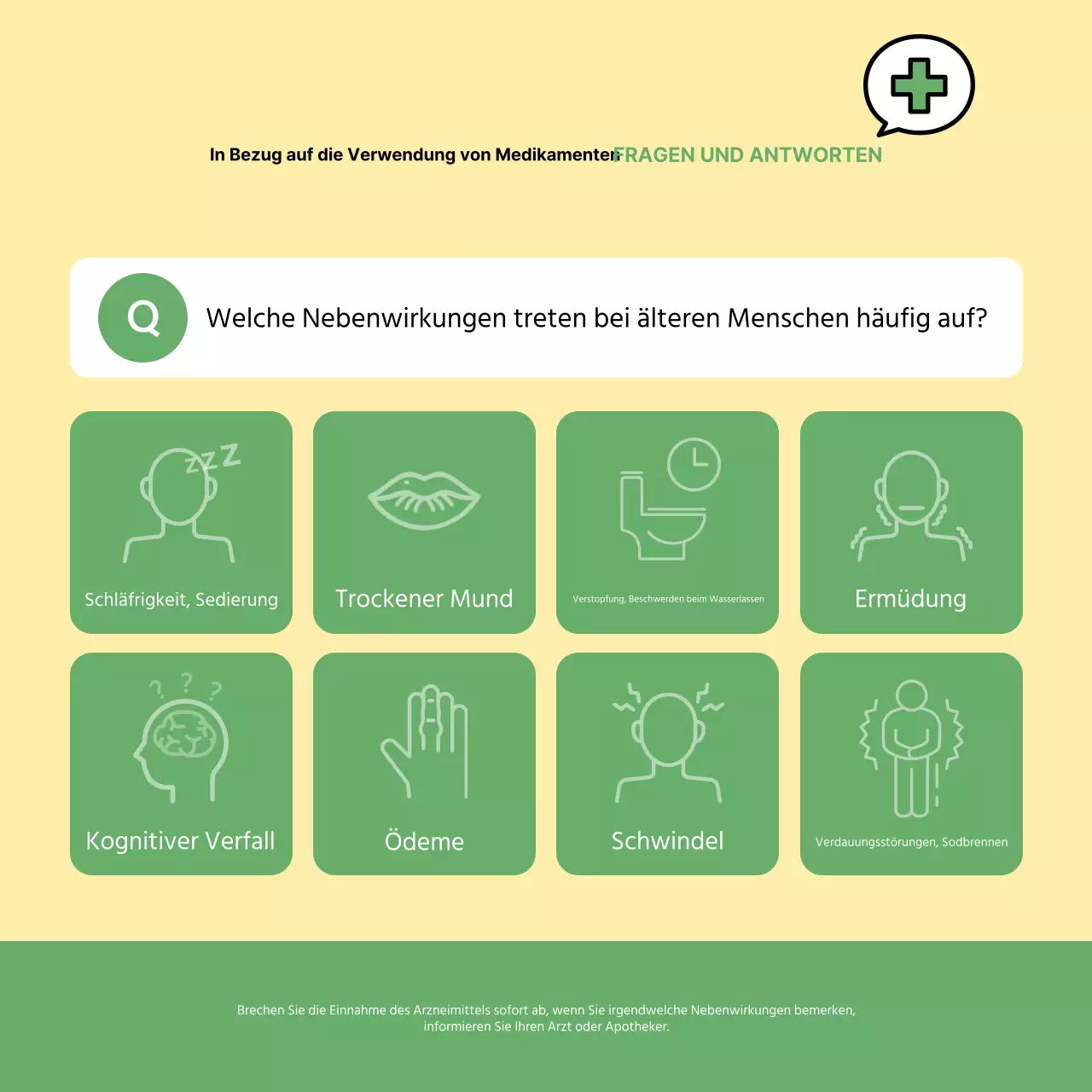 Der grün-gelbe Leitfaden für den richtigen Umgang mit Arzneimitteln