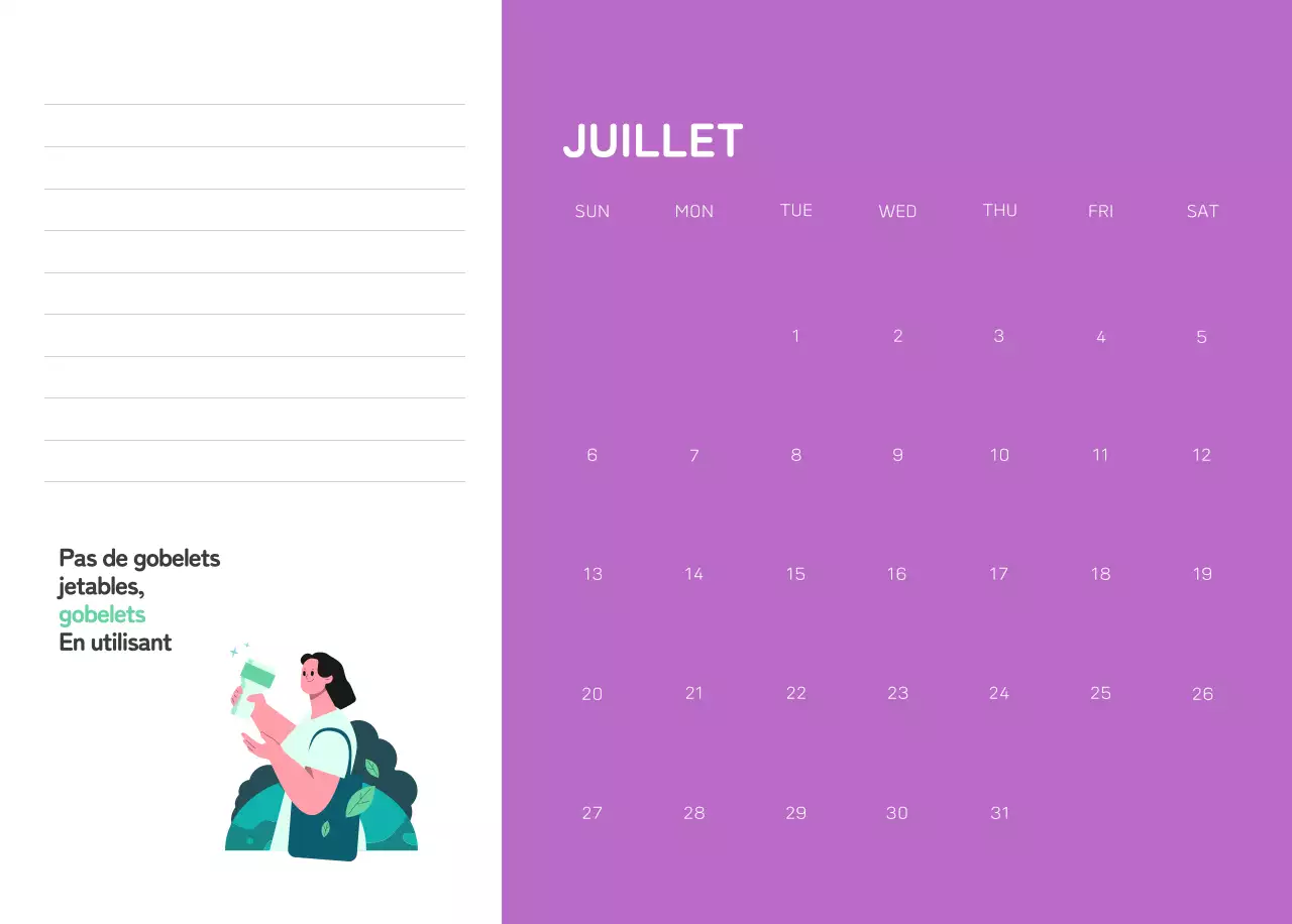 Une fondation sociale qui célèbre les fêtes de fin d'année avec des illustrations colorées de personnes et de la planète.