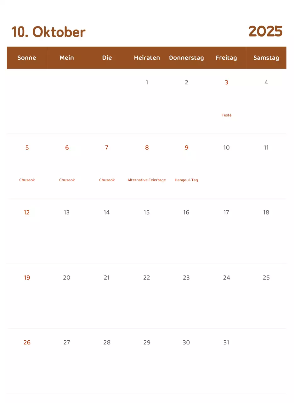 Kalender mit farbenfrohen und emotionalen Illustrationen