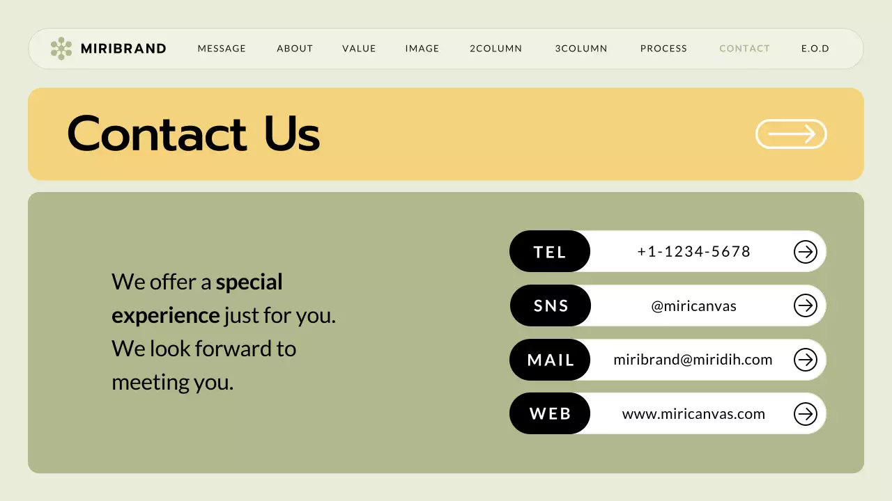 Trình bày thương hiệu tối giản màu be