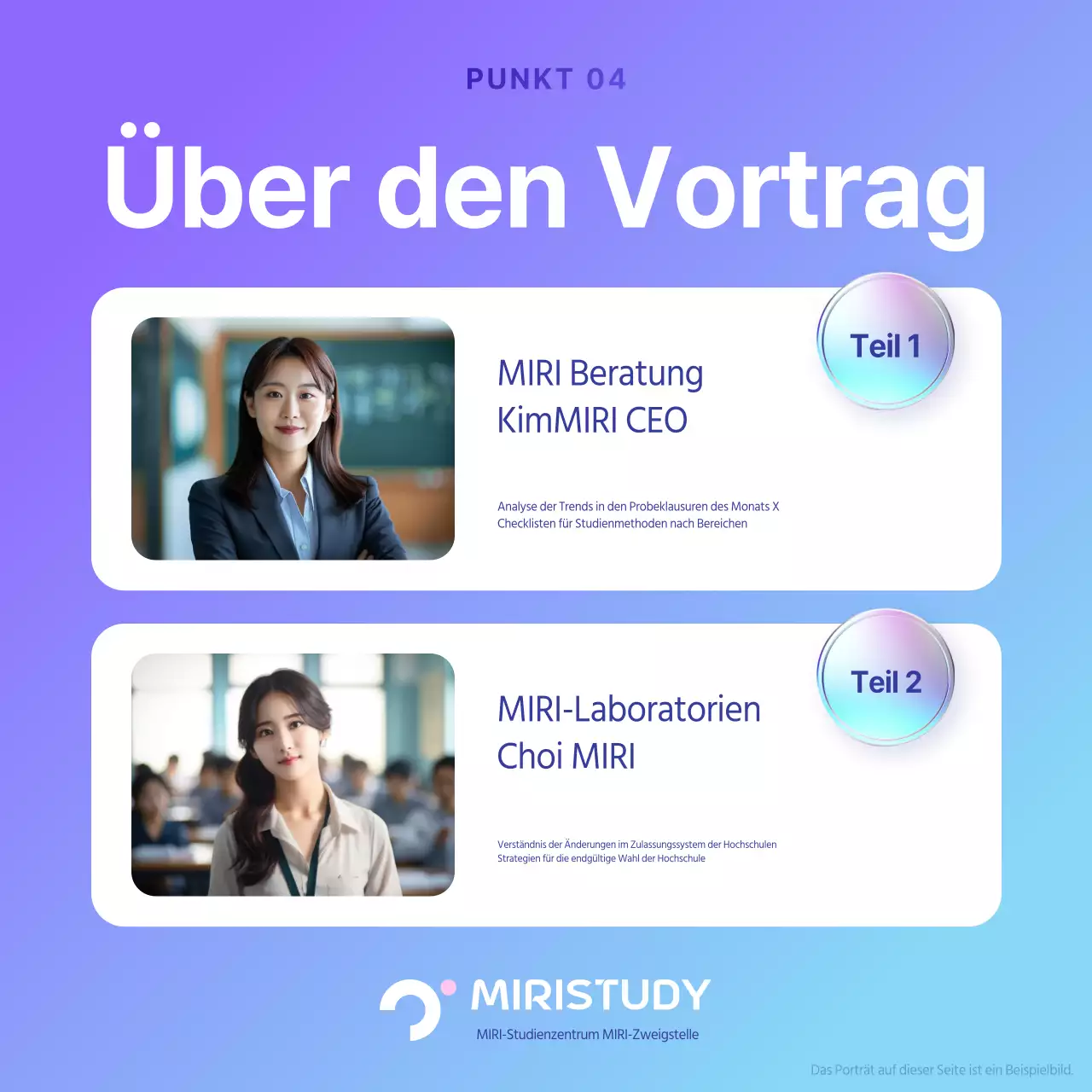 Bewerben Sie das Briefing für die Cyber-Test-Analyse in Lila und Hellblau