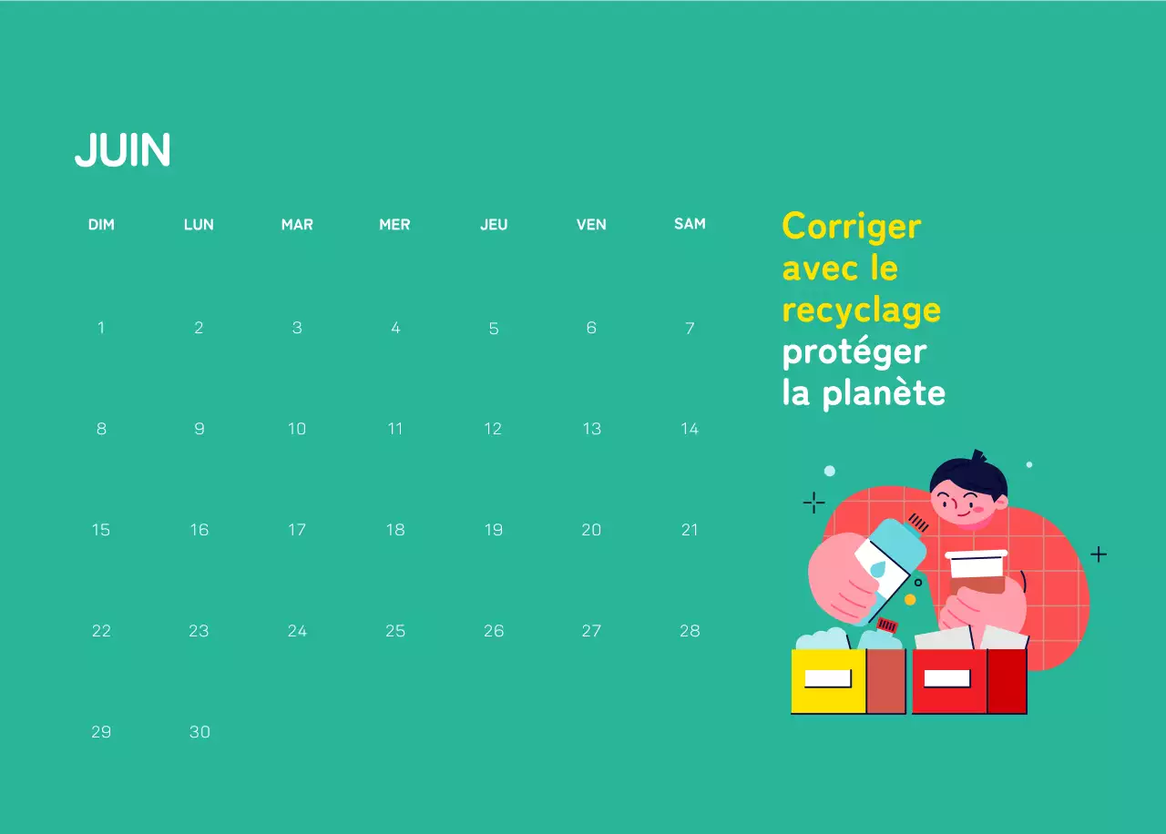 Une fondation sociale qui célèbre les fêtes de fin d'année avec des illustrations colorées de personnes et de la planète.