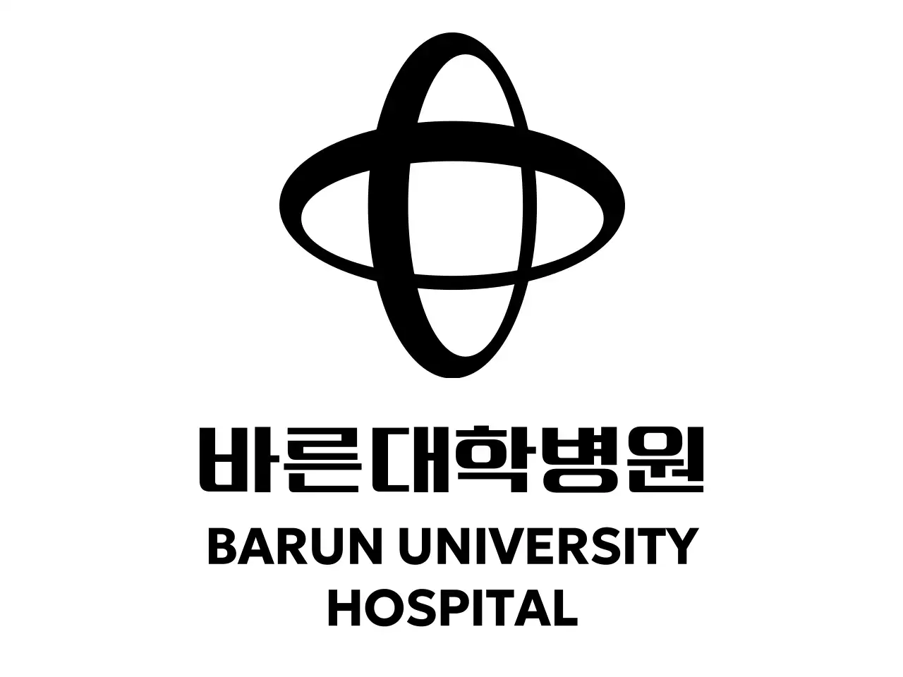 심플한 느낌의 대학 병원 홍보