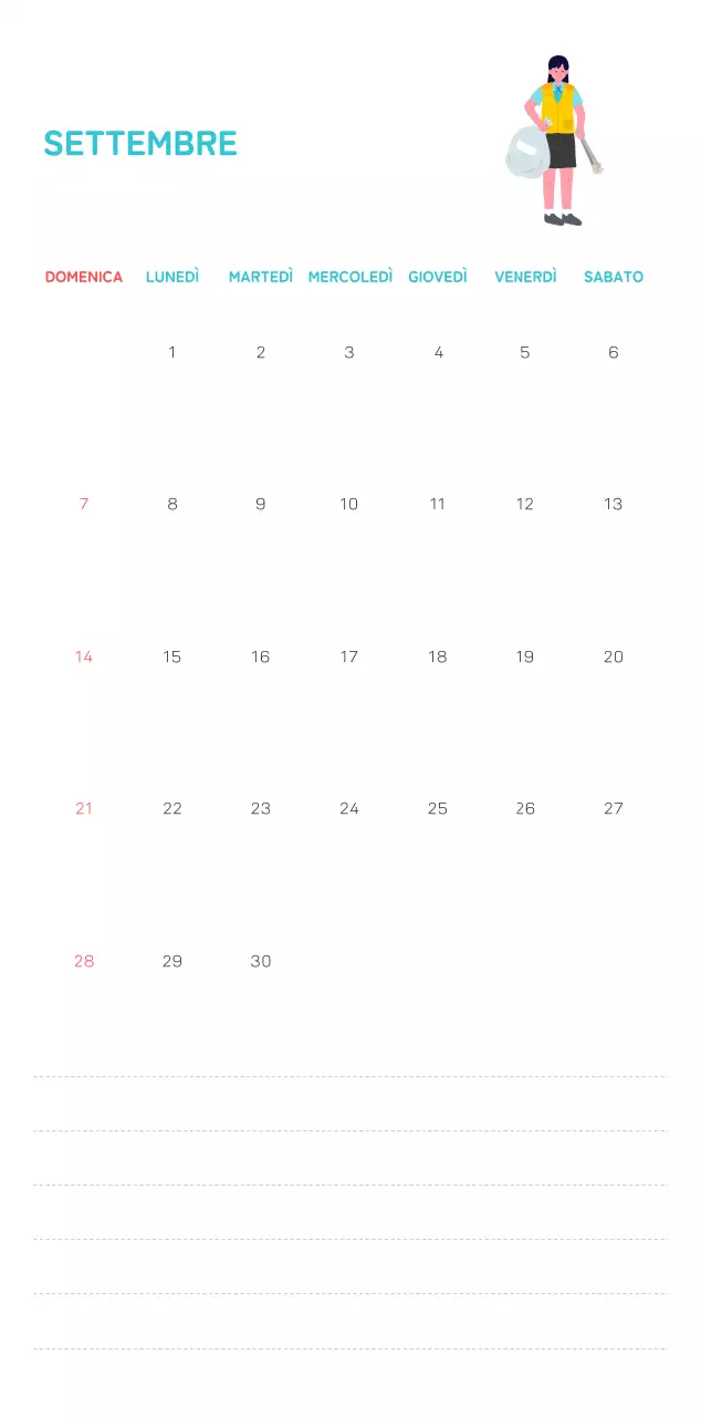 Una fondazione sociale che celebra le festività natalizie con illustrazioni colorate di persone e del pianeta.