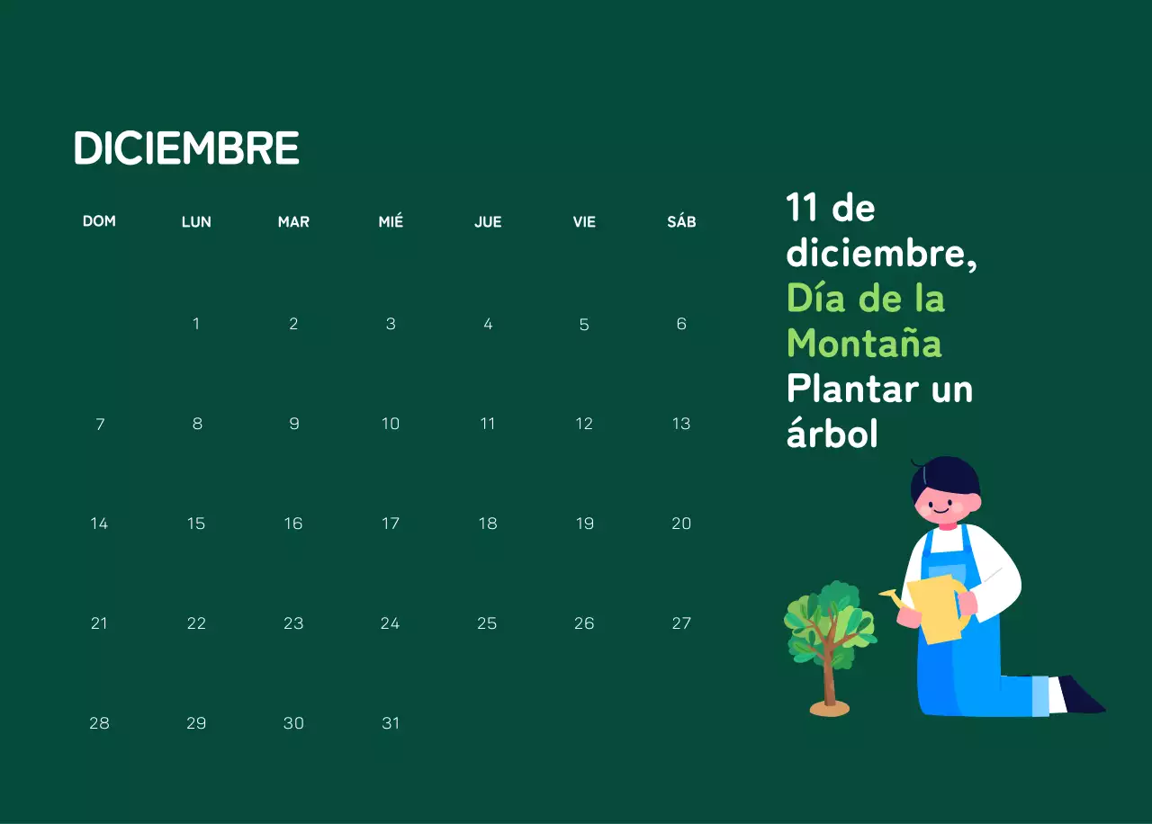 Una fundación social que celebra las fiestas con coloridas ilustraciones de personas y el planeta.