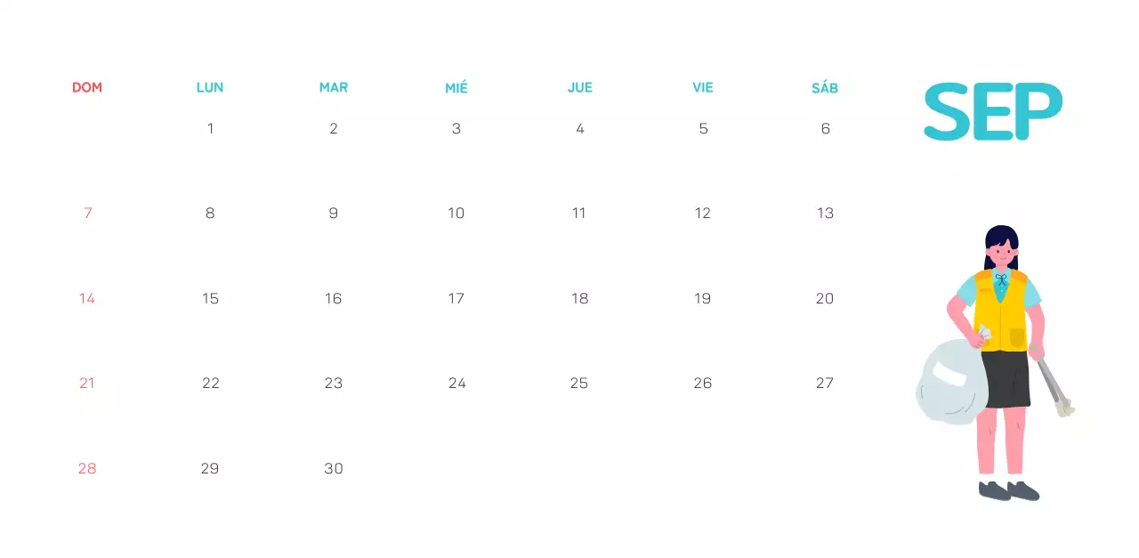 Una fundación social que celebra las fiestas con coloridas ilustraciones de personas y el planeta.