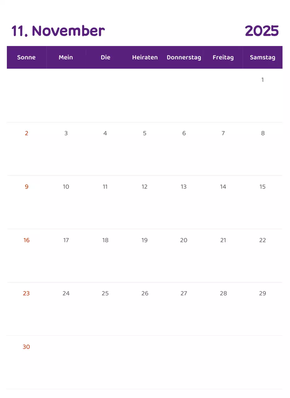 Kalender mit farbenfrohen und emotionalen Illustrationen