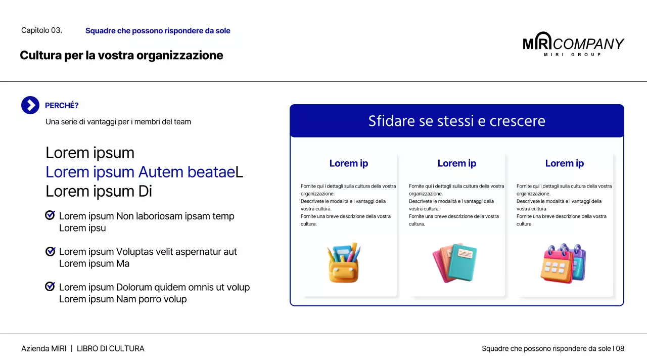 Il libro della cultura aziendale moderna di Navy Blue