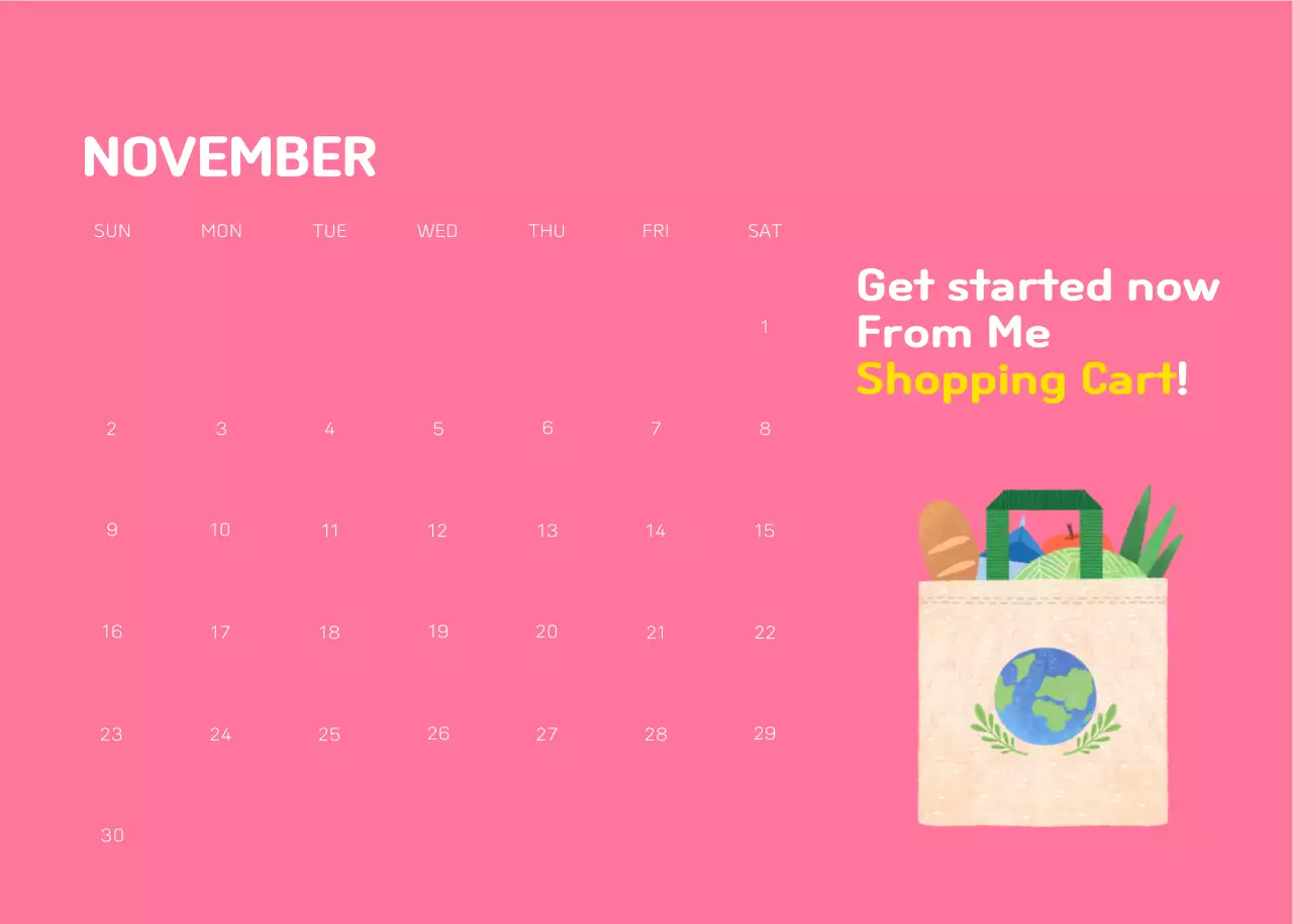 A colorful holiday celebration with illustrations of conservationists and the planet.