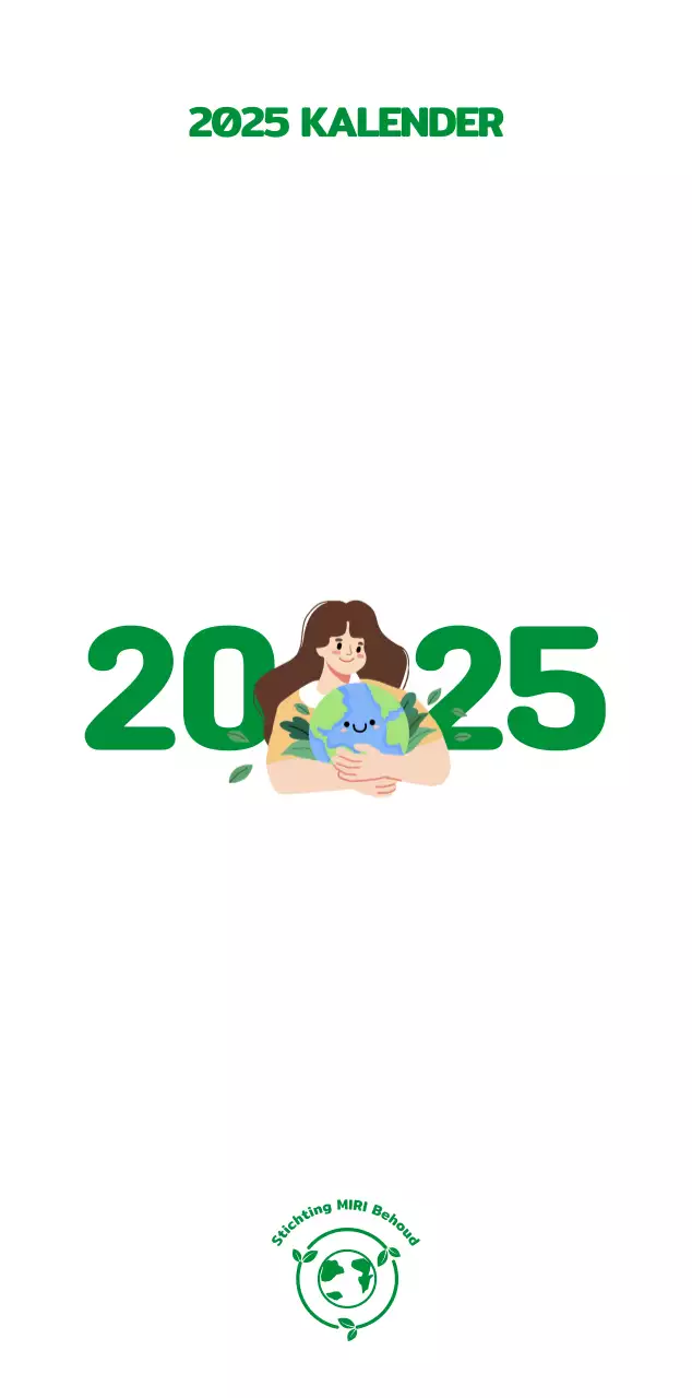 Een sociale stichting die de feestdagen viert met kleurrijke illustraties van mensen en de planeet.