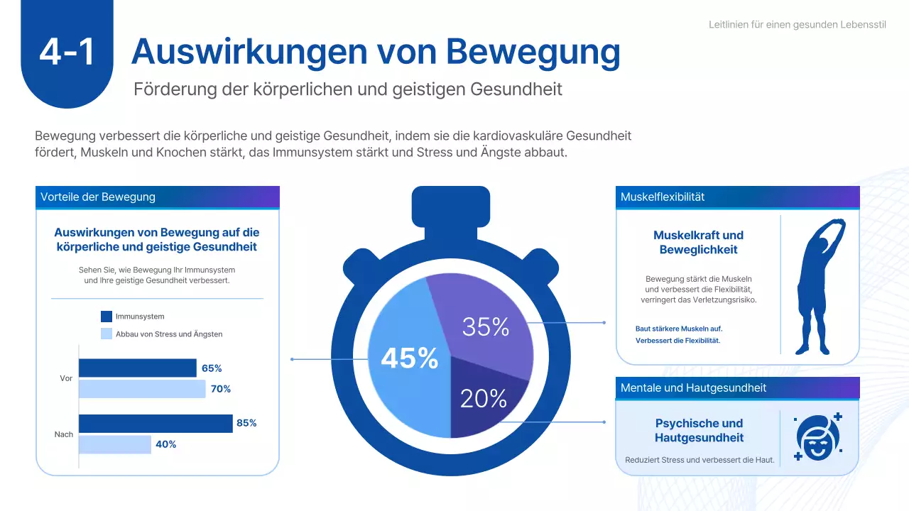 Handbuch für das blaue Basisprogramm für körperliche Aktivität