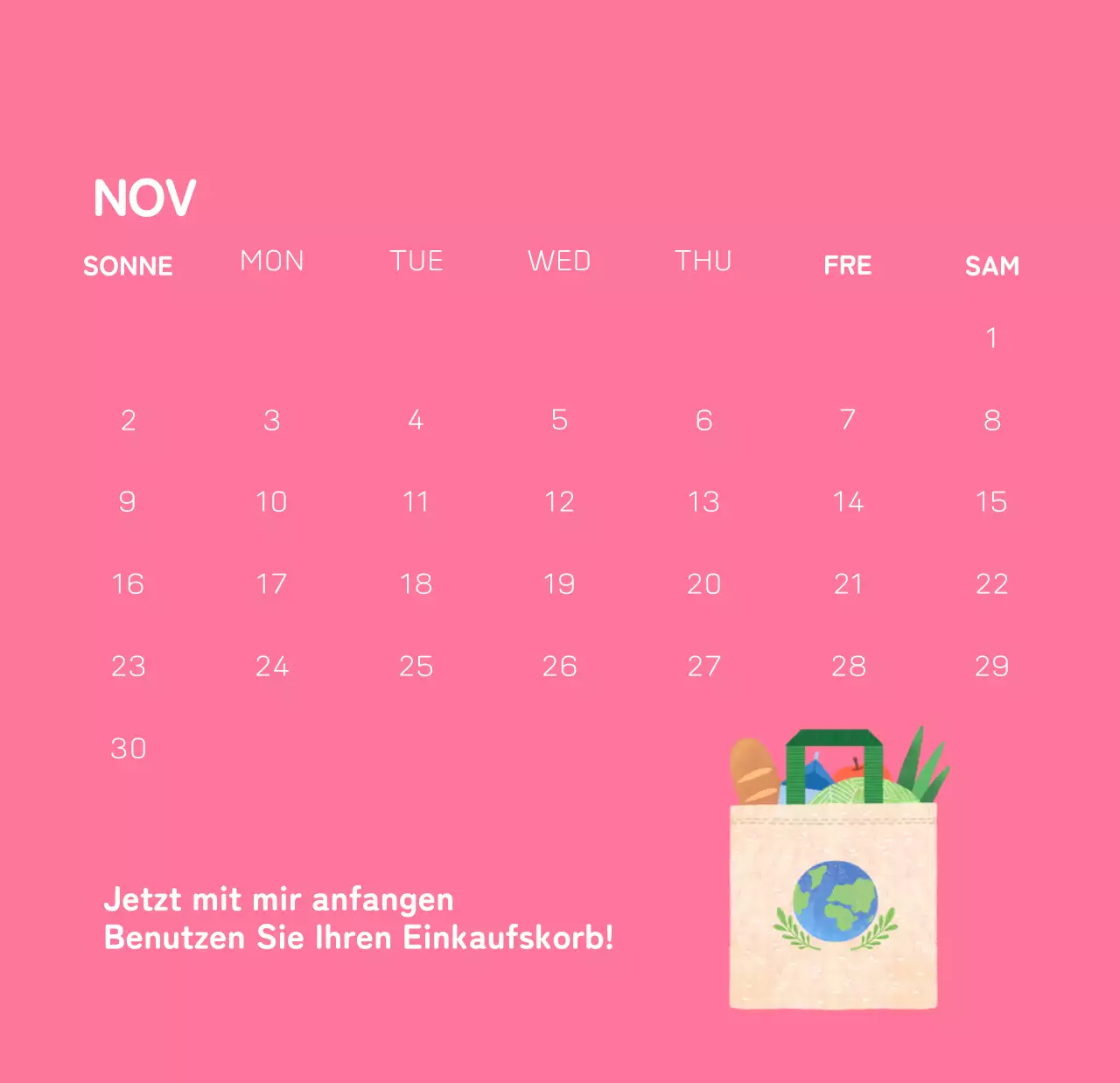 Eine soziale Stiftung, die die Weihnachtszeit mit farbenfrohen Illustrationen von Menschen und dem Planeten feiert.