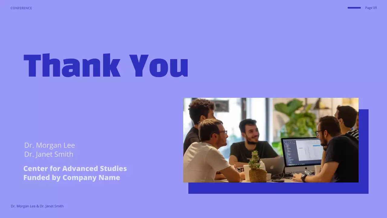 Blue Modern Business Presentation