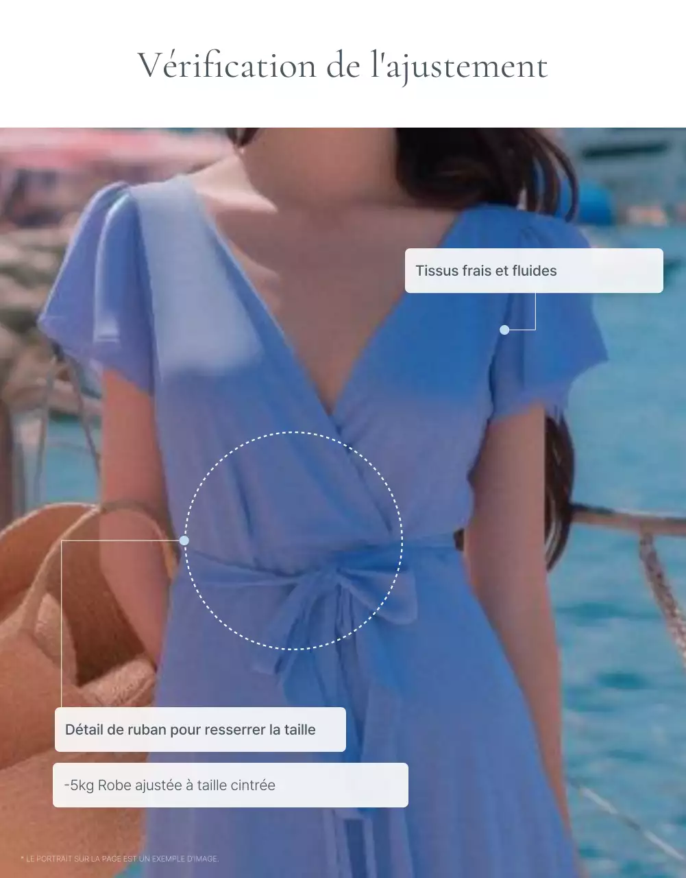 Concept d'emoji de vacances d'été en bleu et bleu clair pour promouvoir la mode