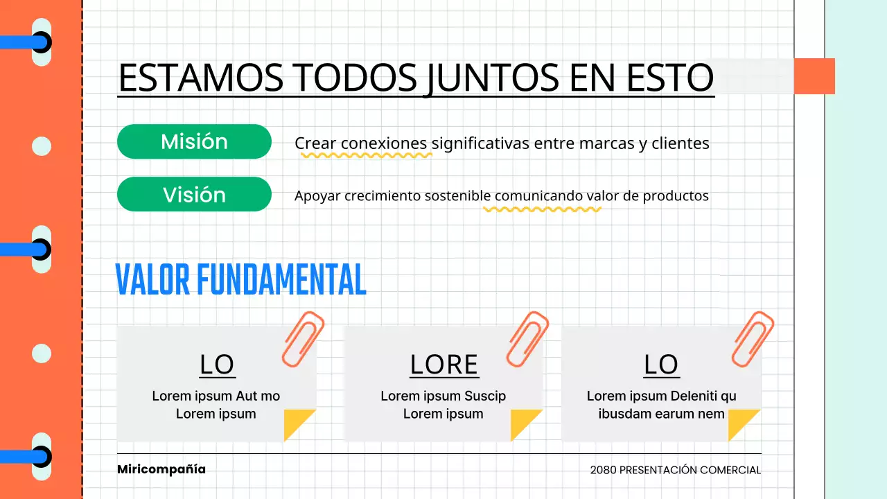 Una introducción kitsch al libro de cultura corporativa en azul claro y naranja