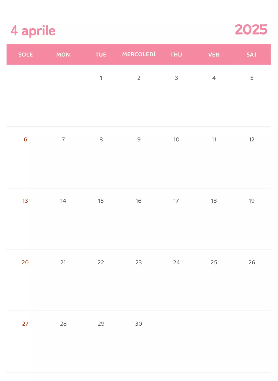 Calendari con illustrazioni colorate ed emozionali