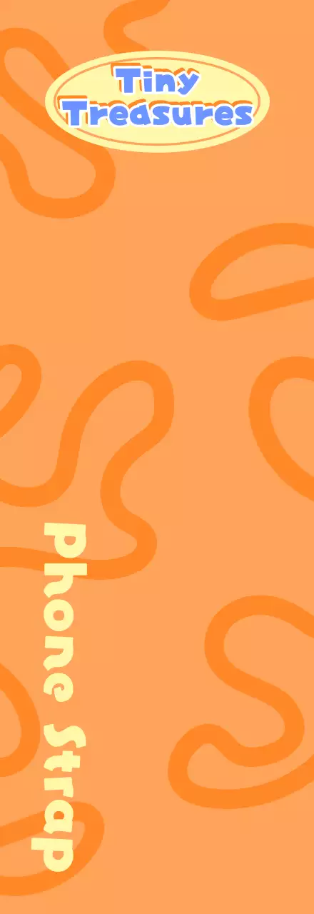 아기자기하고 키치한 굿즈 소품샵의 폰스트랩 배경지