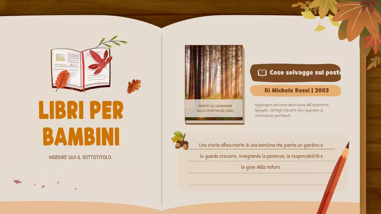 Raccomandazioni per i libri della casa editrice Autunno Naturale Marrone e Beige