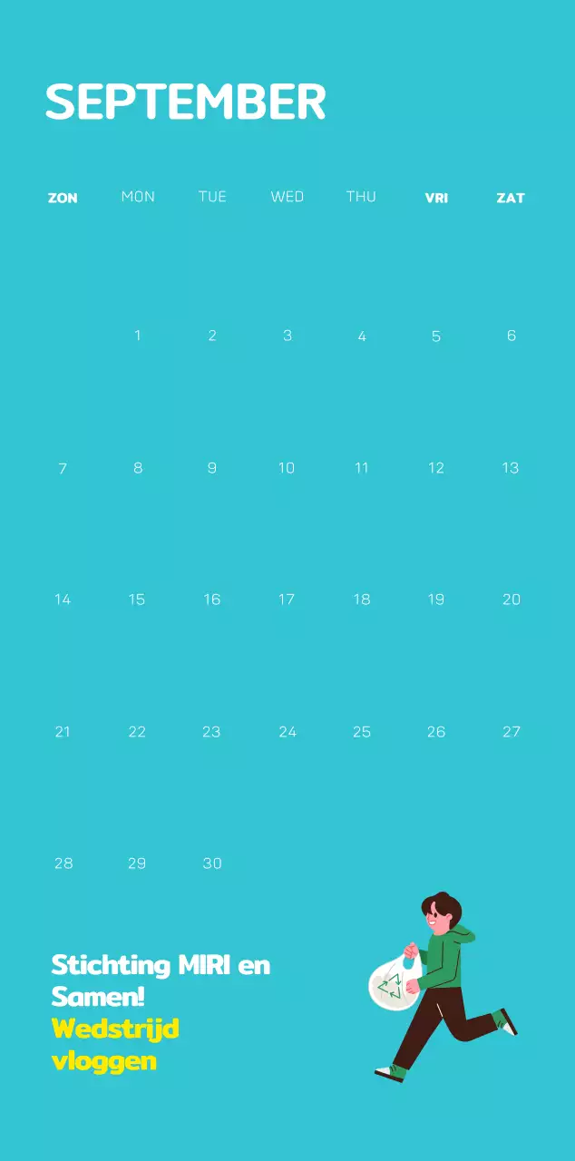 Een sociale stichting die de feestdagen viert met kleurrijke illustraties van mensen en de planeet.