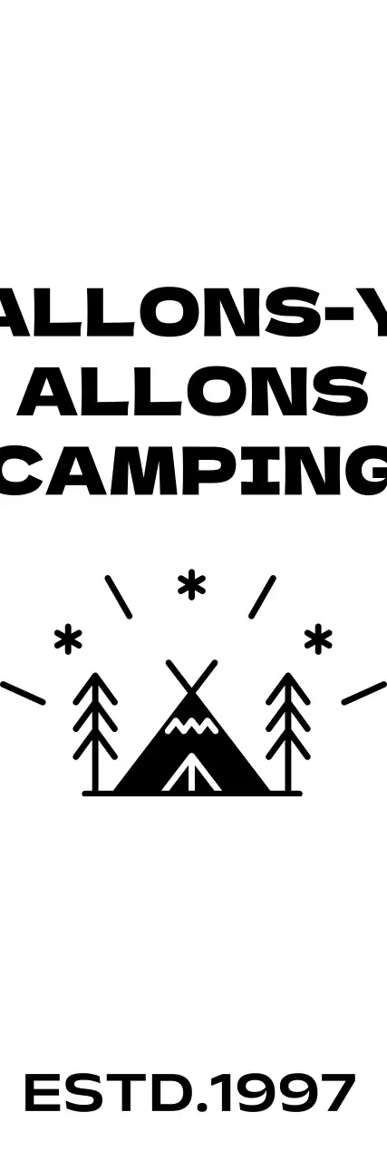 Camping lumineux et joyeux avec illustrations de camp