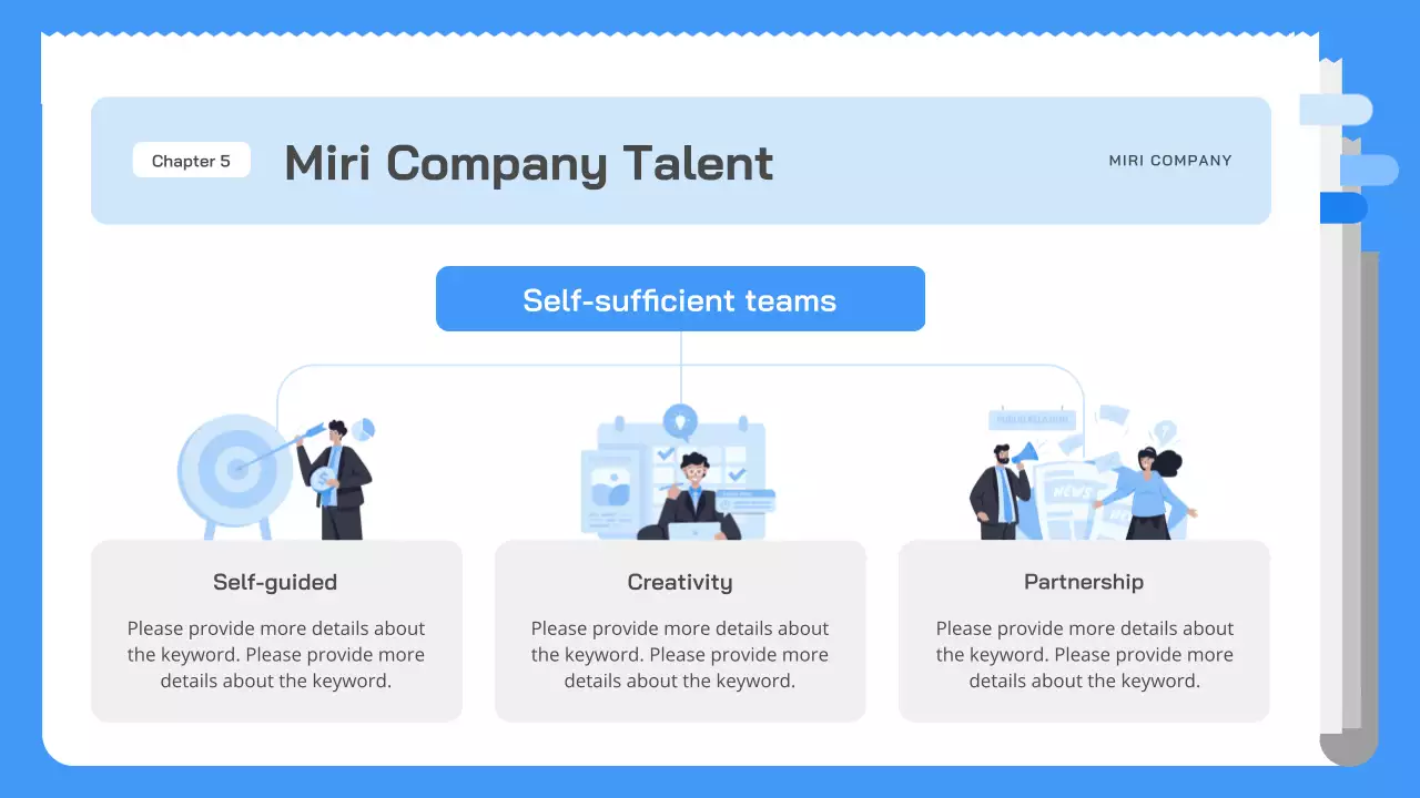 Blue Modern Company Introduction Presentation