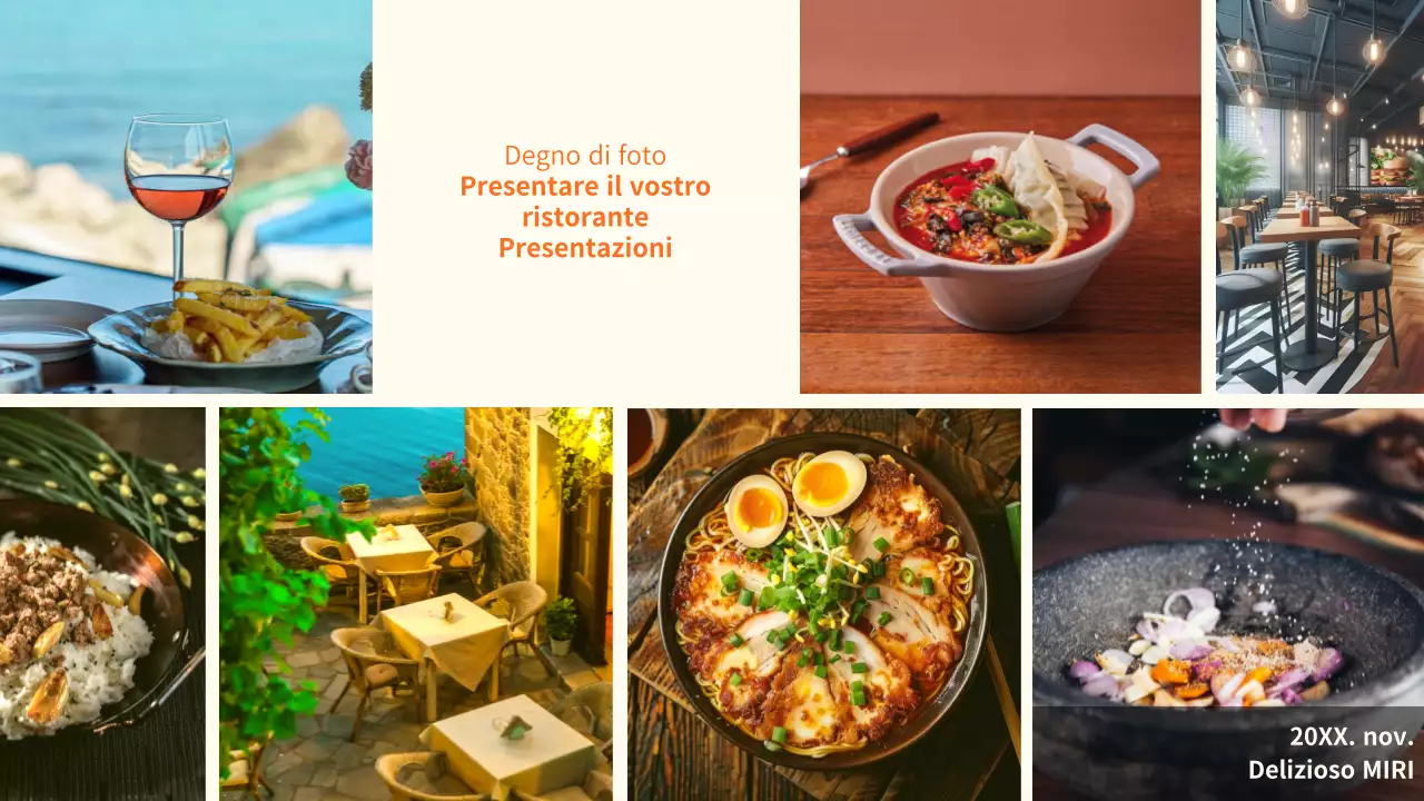 Guida ordinata ai ristoranti di Orange