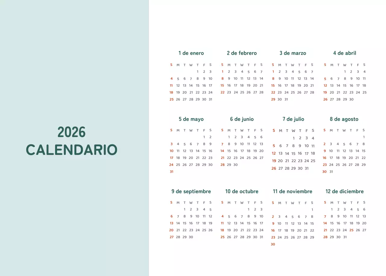 Calendarios con ilustraciones coloristas y emotivas