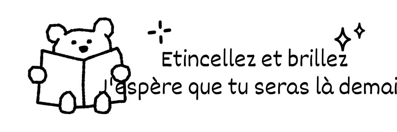 Promouvoir avec des phrases mignonnes et encourageantes