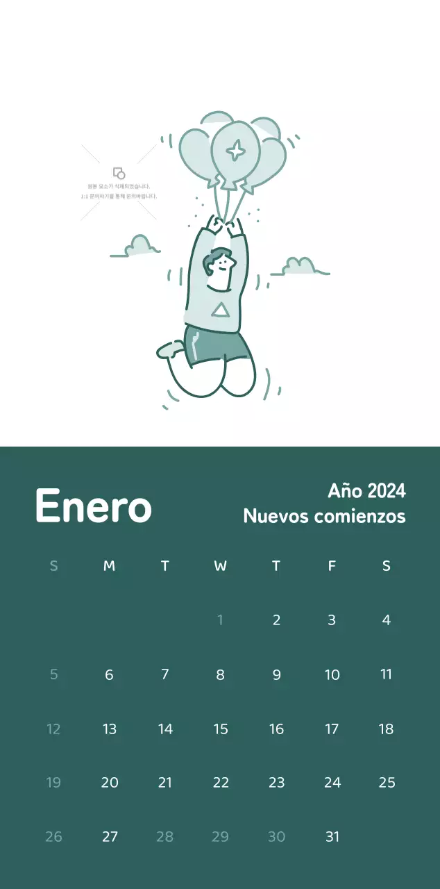Calendarios con ilustraciones coloristas y emotivas