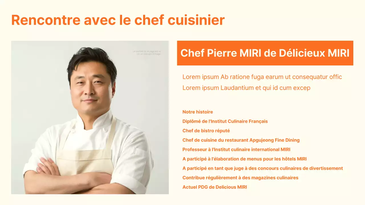 Le guide des restaurants d'Orange