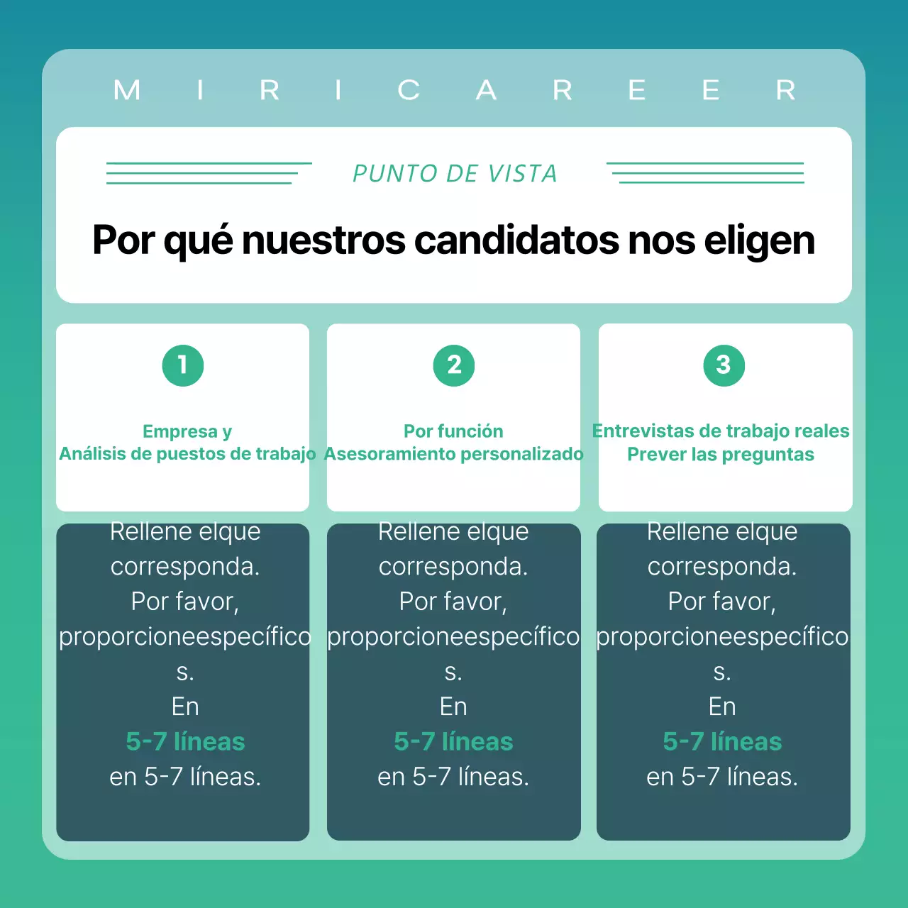 Promover una sencilla sesión de prueba para tutores en blanco y menta