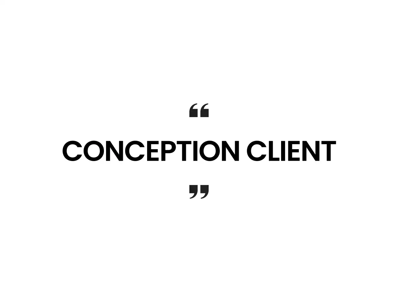 Logo d'une entreprise de design minimaliste