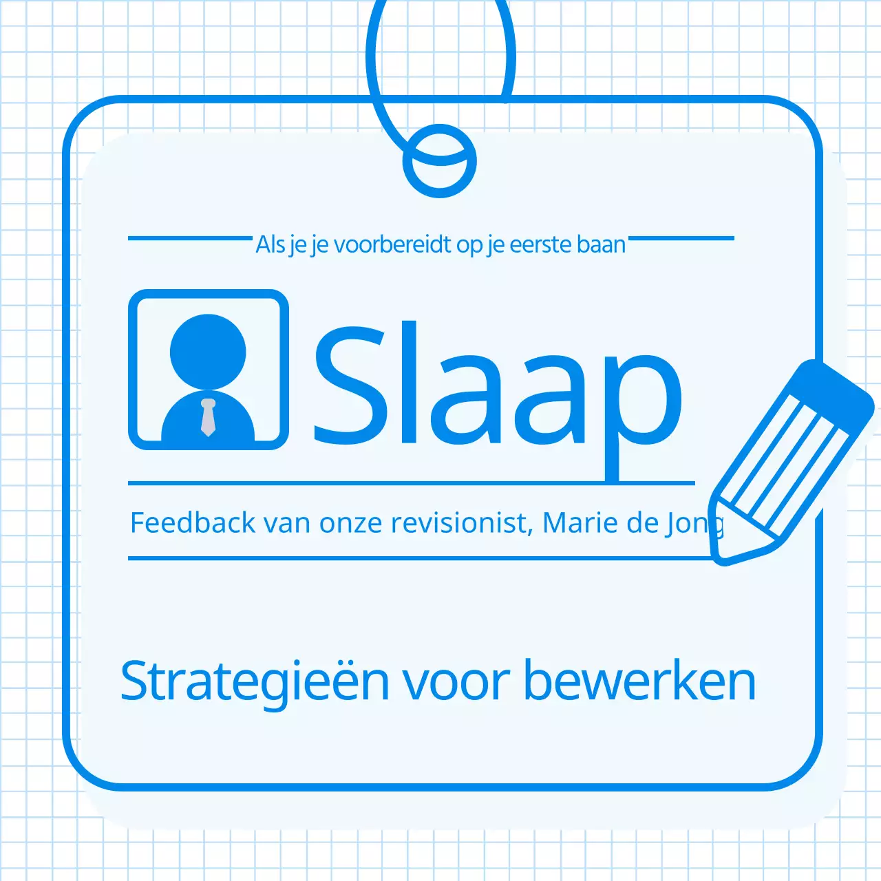 Blue's eenvoudige herzieningsstrategie voor persoonlijke verklaringen