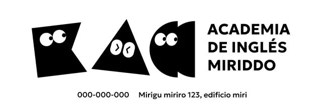 Academia de inglés con un bonito concepto