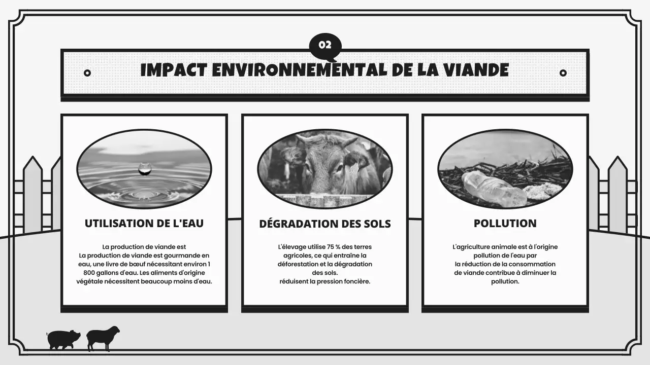 Campagne Retro World Vegan Day Challenge en gris et noir