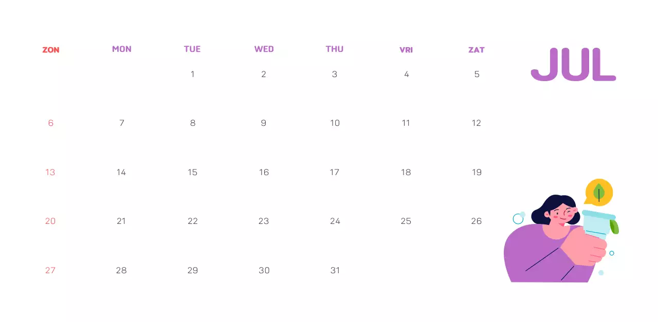 Een sociale stichting die de feestdagen viert met kleurrijke illustraties van mensen en de planeet.
